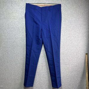Opposuits Boys Dress Pants Royal Blue Size 16Y Straight Leg Teen Pockets